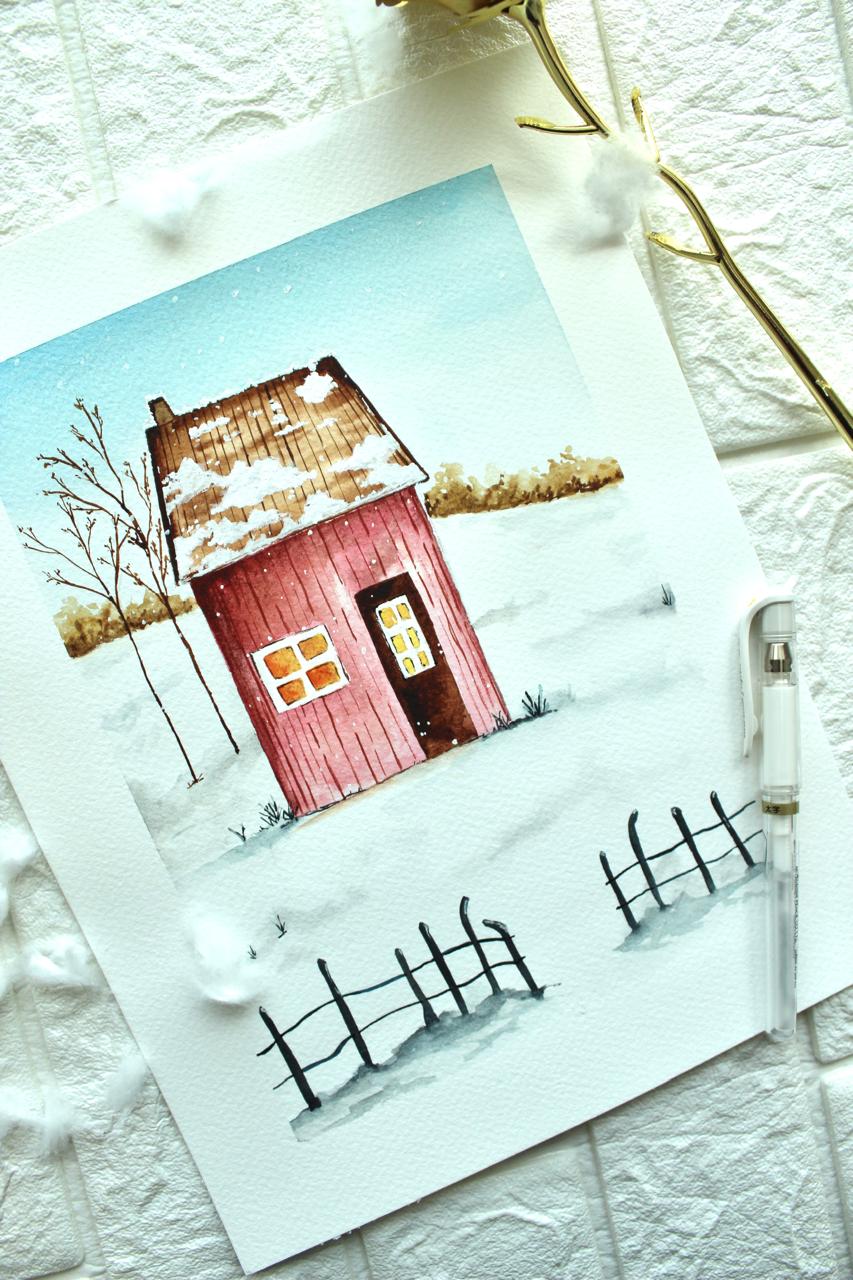 Pink in SnowLand