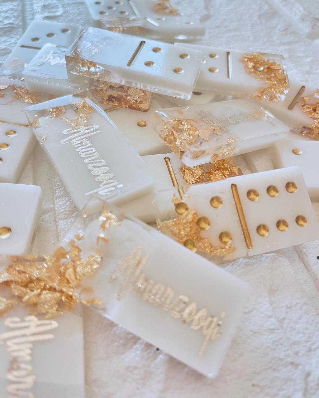 Elegant - In White (your choice of customized name)